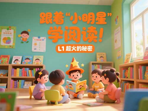 跟着 “小明星” 学阅读!叫叫阅读 L1 超火的秘密