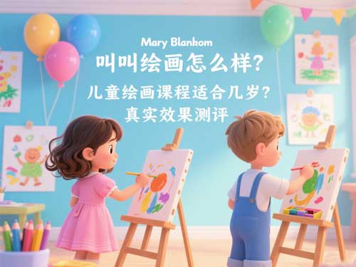 叫叫绘画怎么样?儿童绘画课程适合几岁?真实效果测评
