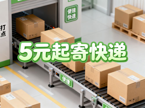 5元起寄全国!上门取件 + 无隐形费,寄快递省钱又省心~