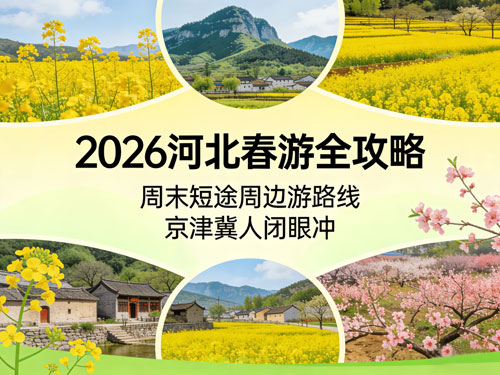 2026河北春游全攻略:周末短途周边游路线,京津冀人闭眼冲