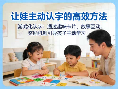 3-8岁娃识字启蒙踩坑无数?我终于找到让娃主动认字的高效方法